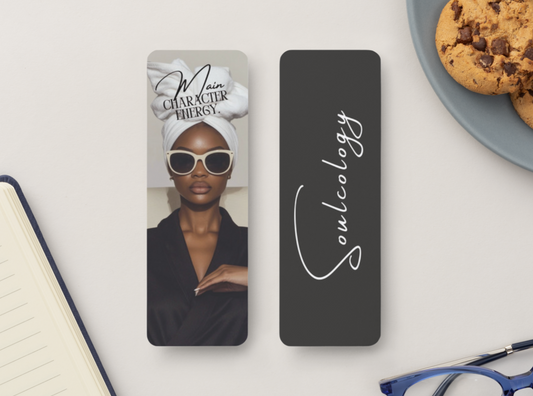 Main Character Energy Bookmark